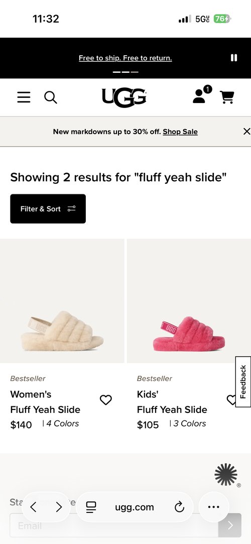 UGG Fluff Yeah Slide