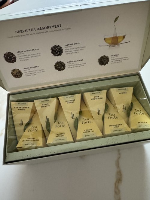 Tea Forte 녹차 어쏘트먼트 6종 세트