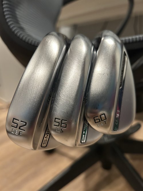60° Titleist SM10 Wedge Set - 52°, 56°, 60°