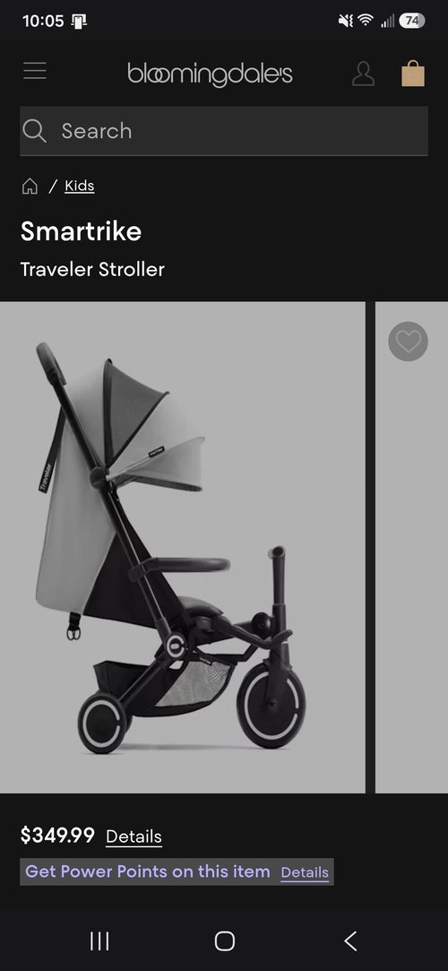 Smartrike Traveler Stroller Trike