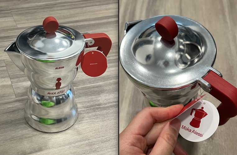Alessi Espresso coffee maker Cups 6(new)