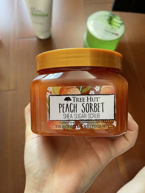 Tree Hut 피치소르베 바디스크럽 (새제품)