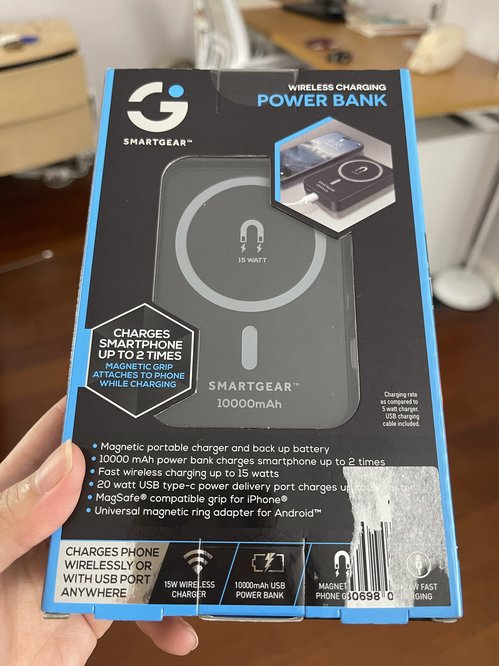 (미개봉) 스마트기어 무선충전 파워뱅크 10000mAh