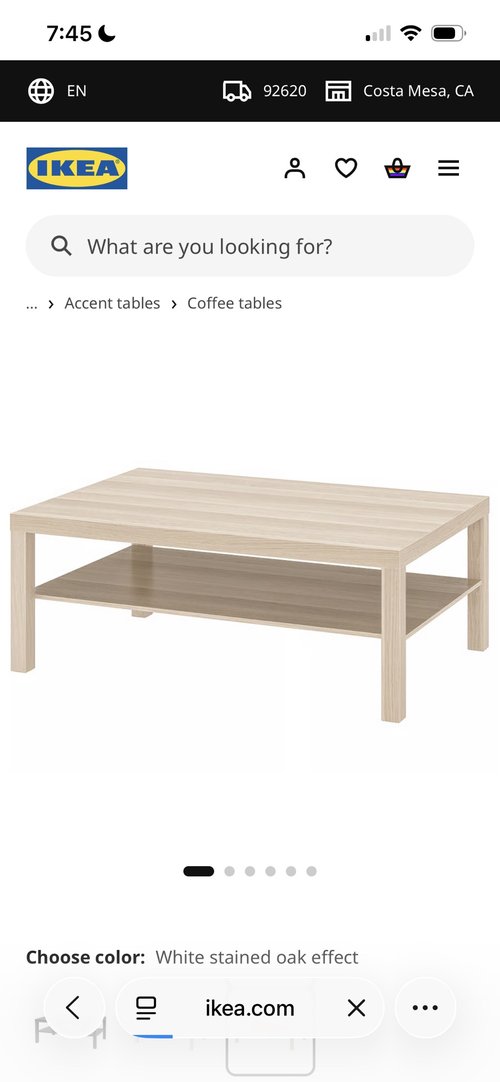 IKEA 커피 테이블