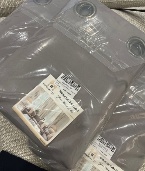 블랙아웃 patio curtains 4ea