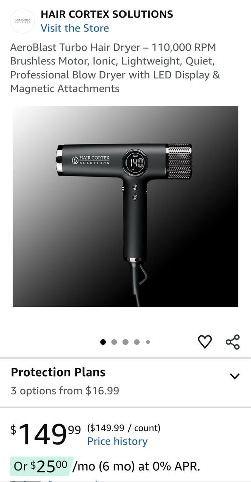 Aeroblast Turbo 헤어 드라이기