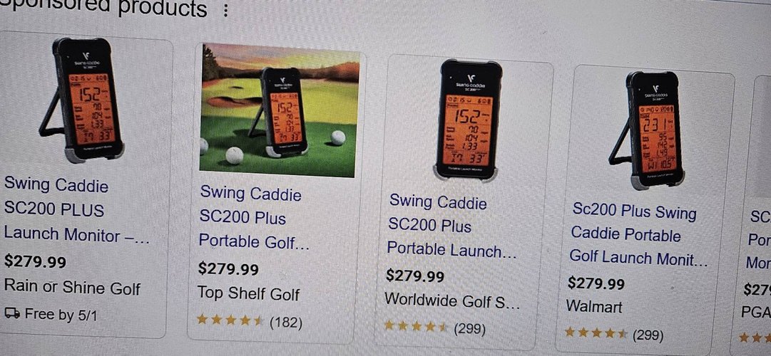 Swing Caddie SC200 Plus
