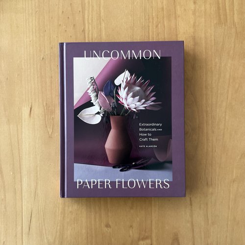 DIY 종이 꽃 공예 책 하드커버 Uncommon Paper Flowers Book