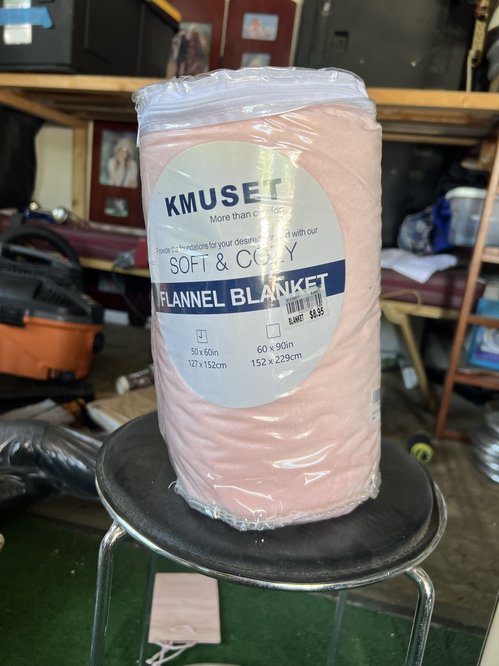 KMUSET 소프트 플란넬 담요 (60x90인치)