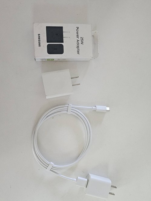 삼성 25W 파워 어댑터 USB-C 케이블 세트