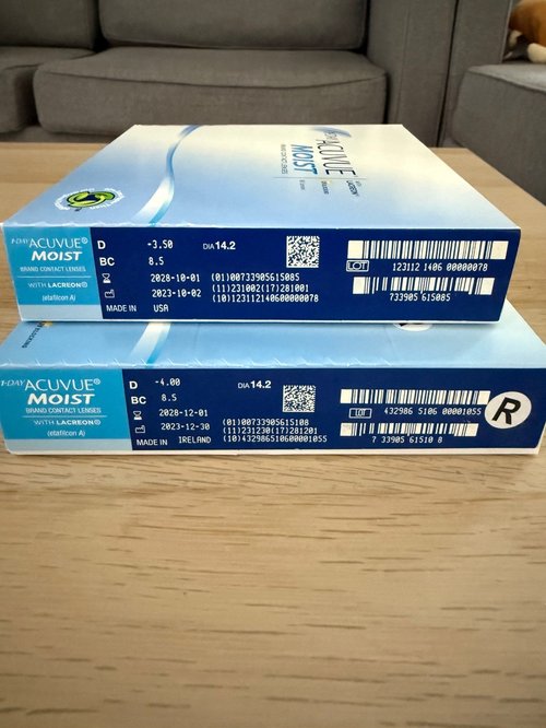 아큐브 원데이 렌즈