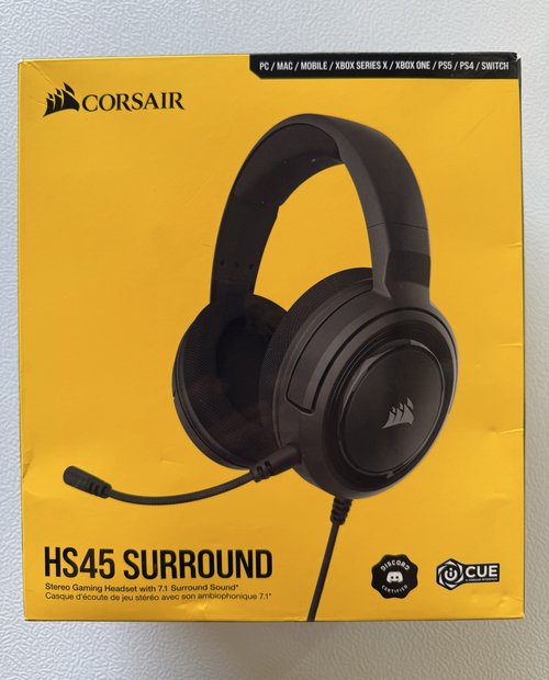 코르세어 HS45 SURROUND 게이밍 헤드셋