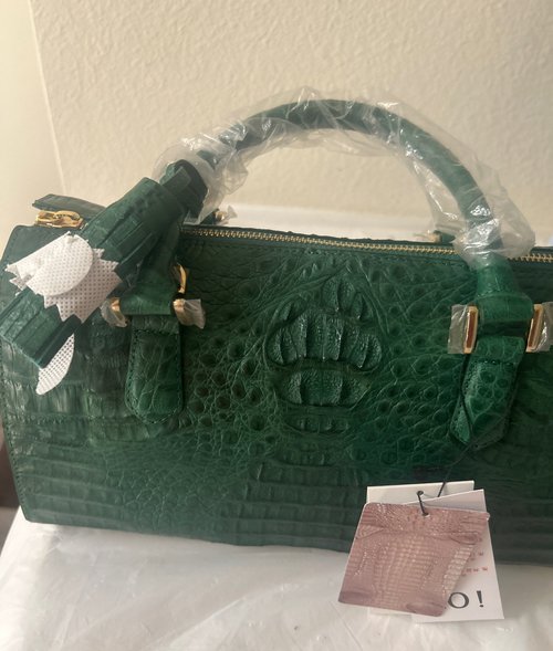 Jean louis 악어가죽 bag