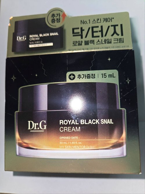 Dr.G 로얄 블랙 스노우 크림 세트