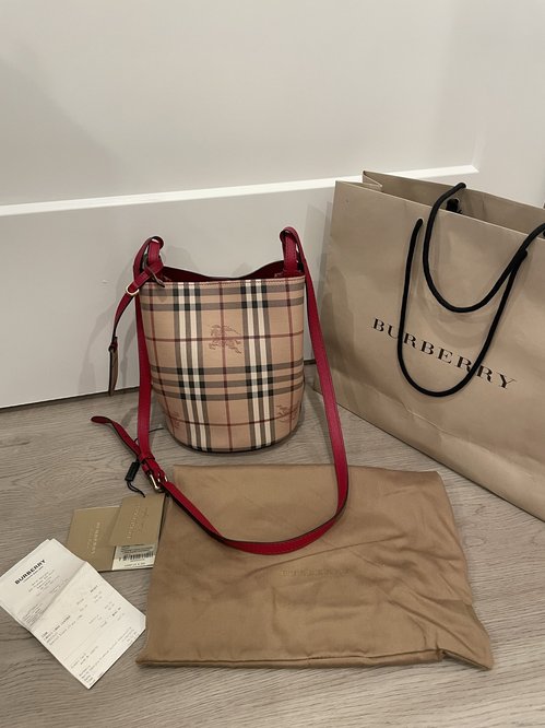 버버리 정품 버켓백 BURBERRY Bucket Crossbody