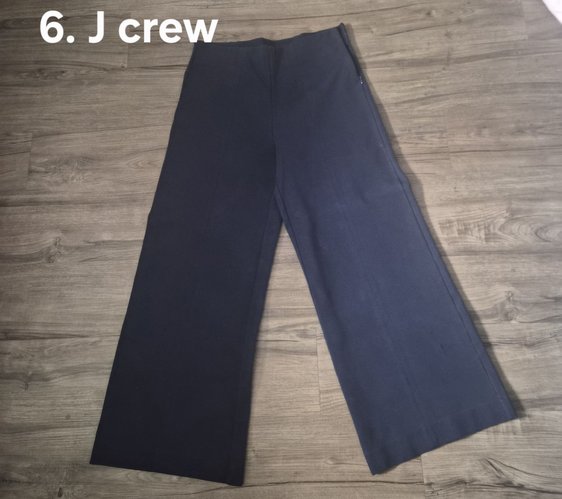 J crew wide pants