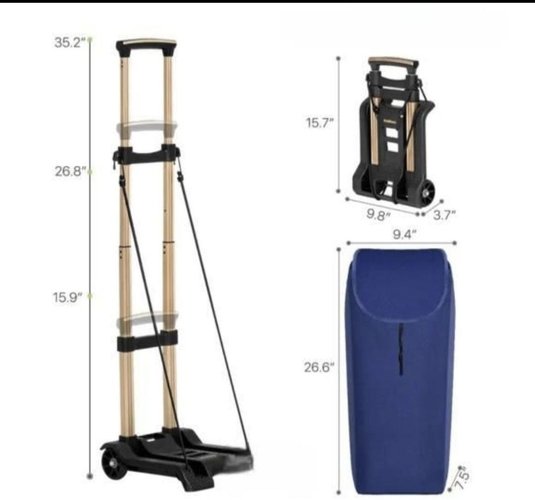 Folding shopping cart