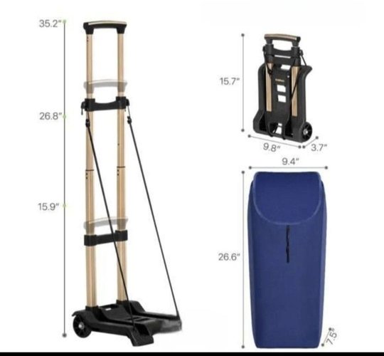 Folding shopping cart