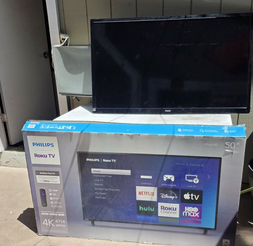 고장난 tv 2대