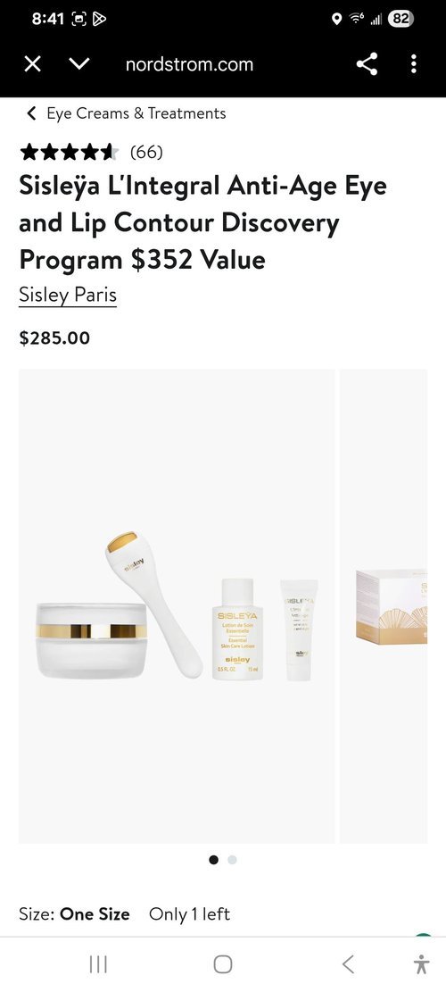 Sisley L'Integral 안티에이징 아이 립 세트