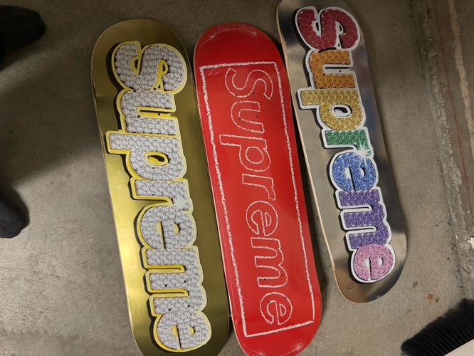 슈프림 스케이트보드댁 디피용