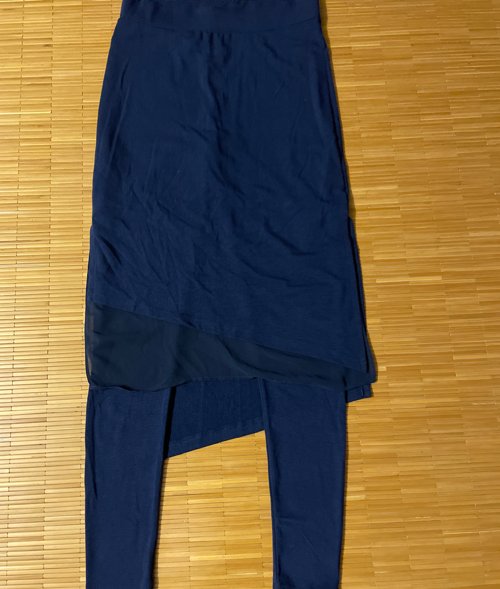 Unbalanced 치마 leggings /New