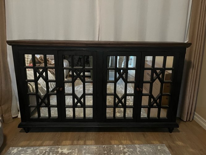 캐비넷 - Mirrored Sideboard Cabinet