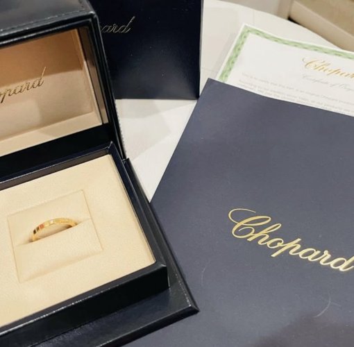 쇼파드 반지 Chopard ice cube ring