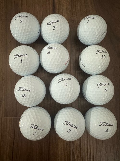 새거 같은 중고 상태최상 5A Grade mint golf balls