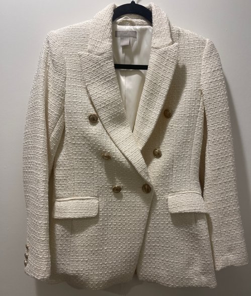 여성 트위드 자켓 xs