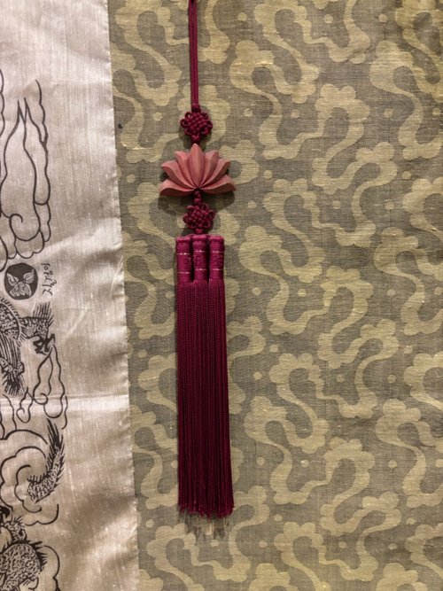 질경이 한복 노리개 (1번)