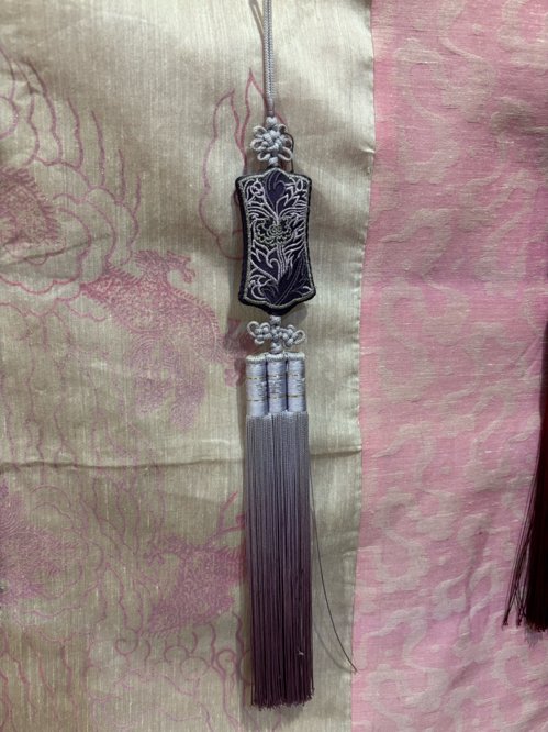 질경이 한복 노리개 (5번)