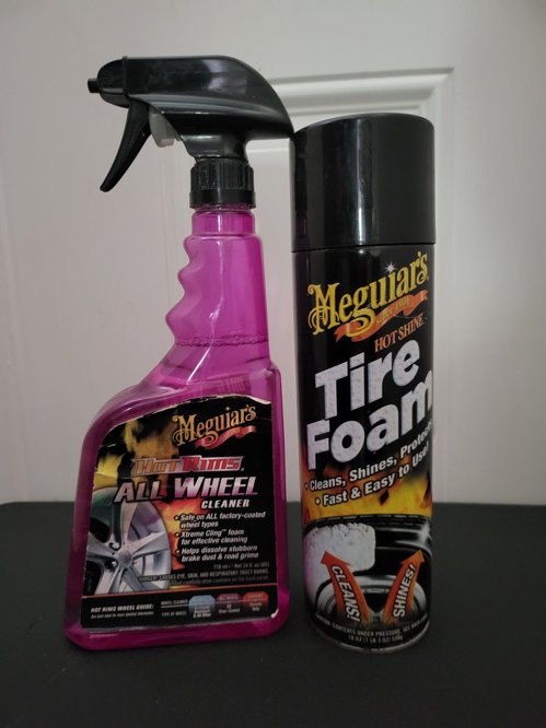 자동차 휠크러너.타이어 폼.광택제