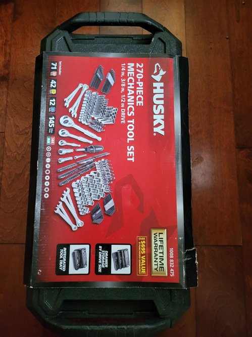 Husky 270-Piece Mechanics Tool Set