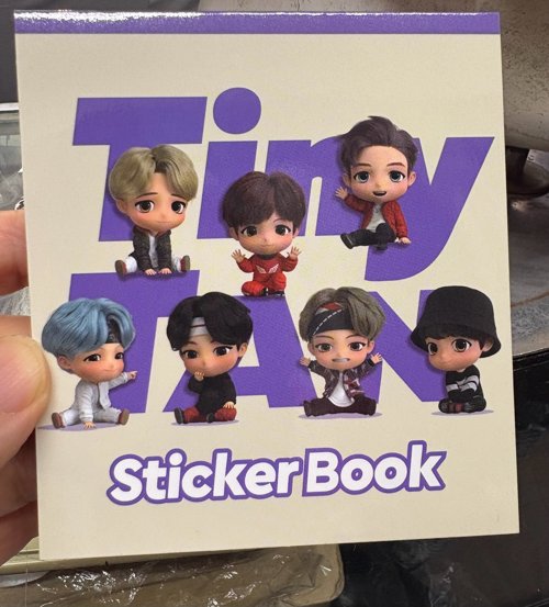 BTS  sticker book