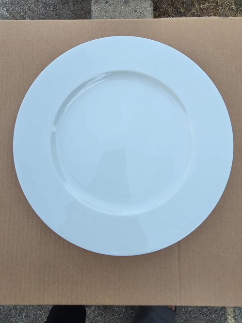 12" 한국도자기접시 2개