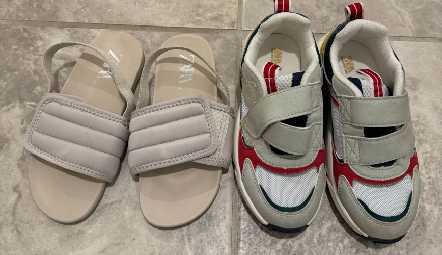 자라. 운동화+슬리퍼 (남아용)