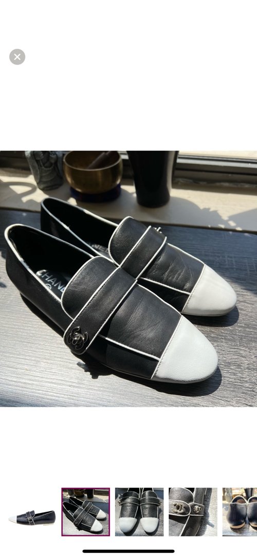 Chanel vintage loafer 샤넬 빈티지 턴락 로퍼 정품