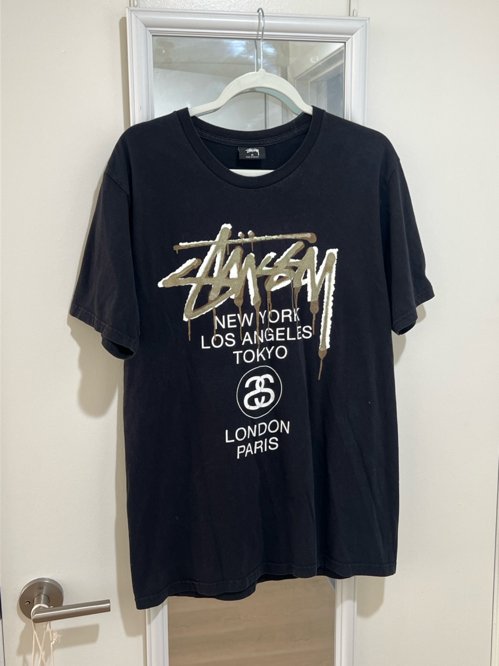 스투시 티셔츠 (stussy t-shirt)
