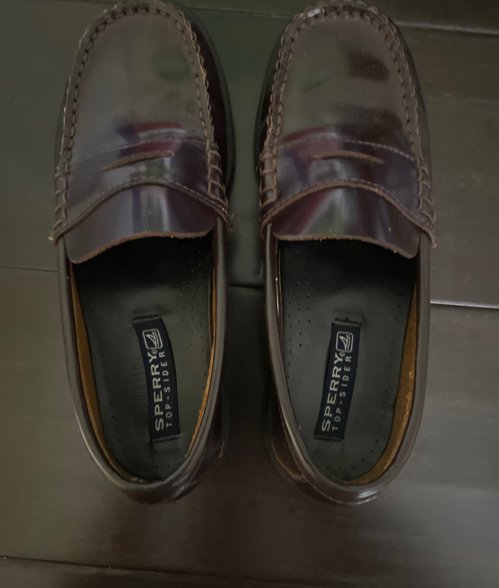 Seperry Loafers Big boy size 4