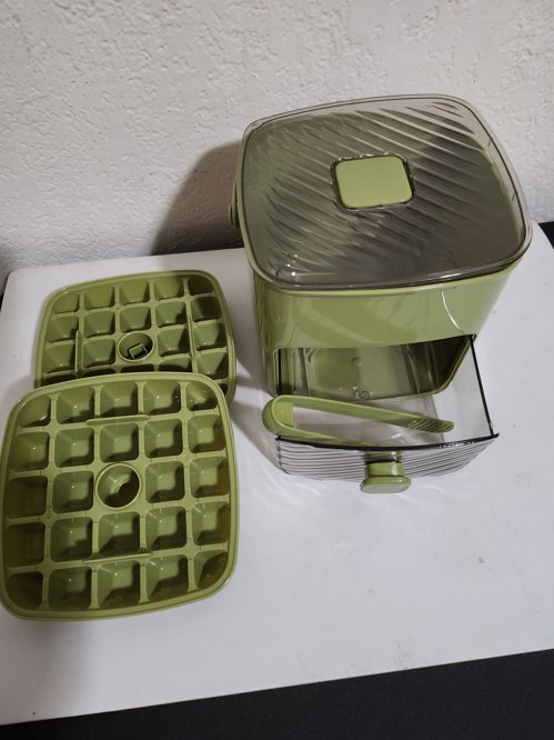 서랍형  작은얼음보관용기셋트