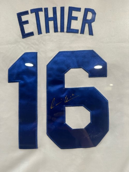 Andre Ethier 친필 싸인 in frame