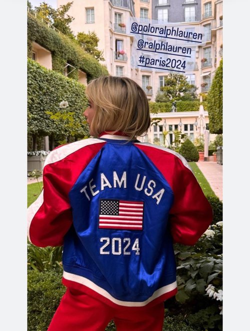 폴로 랄프로렌 올림픽 팀 USA 봄버 자켓 여성용