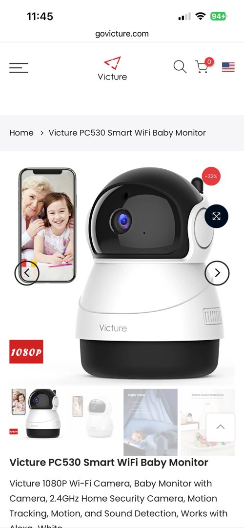 아기 보안 카메라 판매 ( 새 상품)