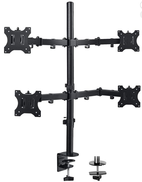 모니터 스탠드-최대 4개 모니터 지원