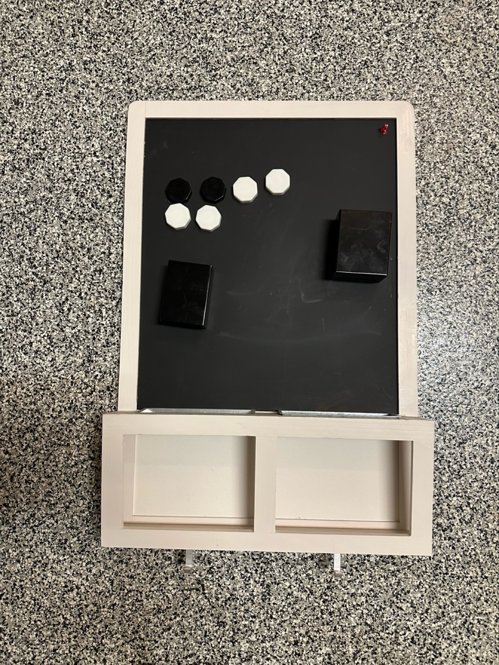 IKEA LUNS 자석 칠판(19″×4″×28″) – 벽걸이용/마그네틱 보드