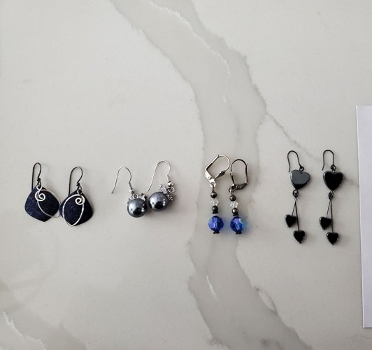 4 earrings