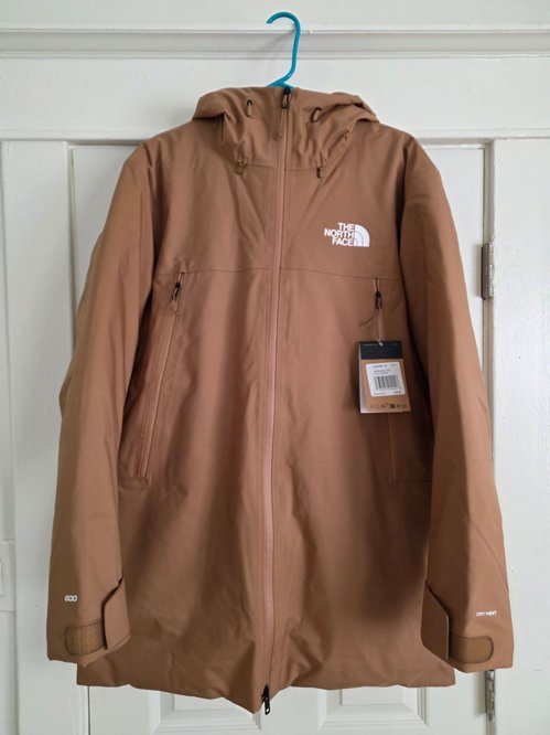 $400 The North Face Men's Mountain Range Down Parka Utility Brown Size M
