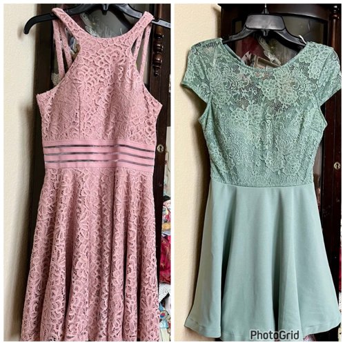 size: small 5/6 레이스 드레스 2개 Macy’s like new dresses