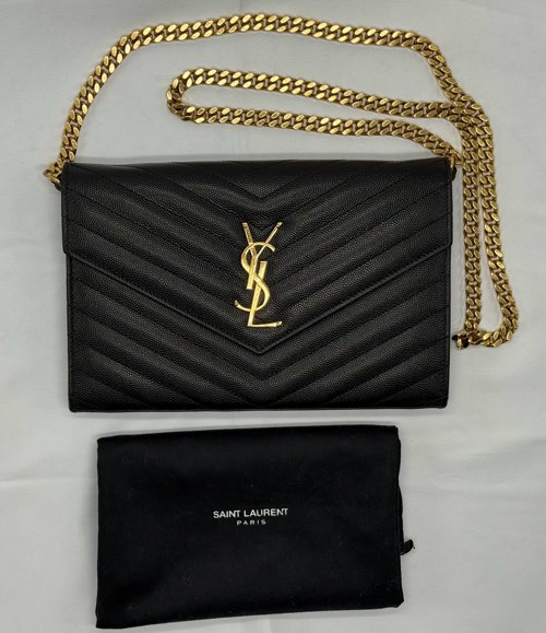 Saint Laurent Chain Wallet (정품)-가격내림